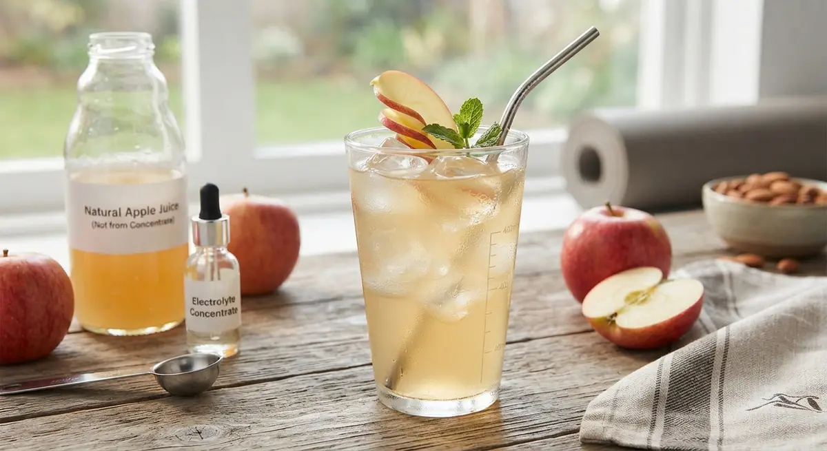Diluted Apple Juice Isotonic Drink